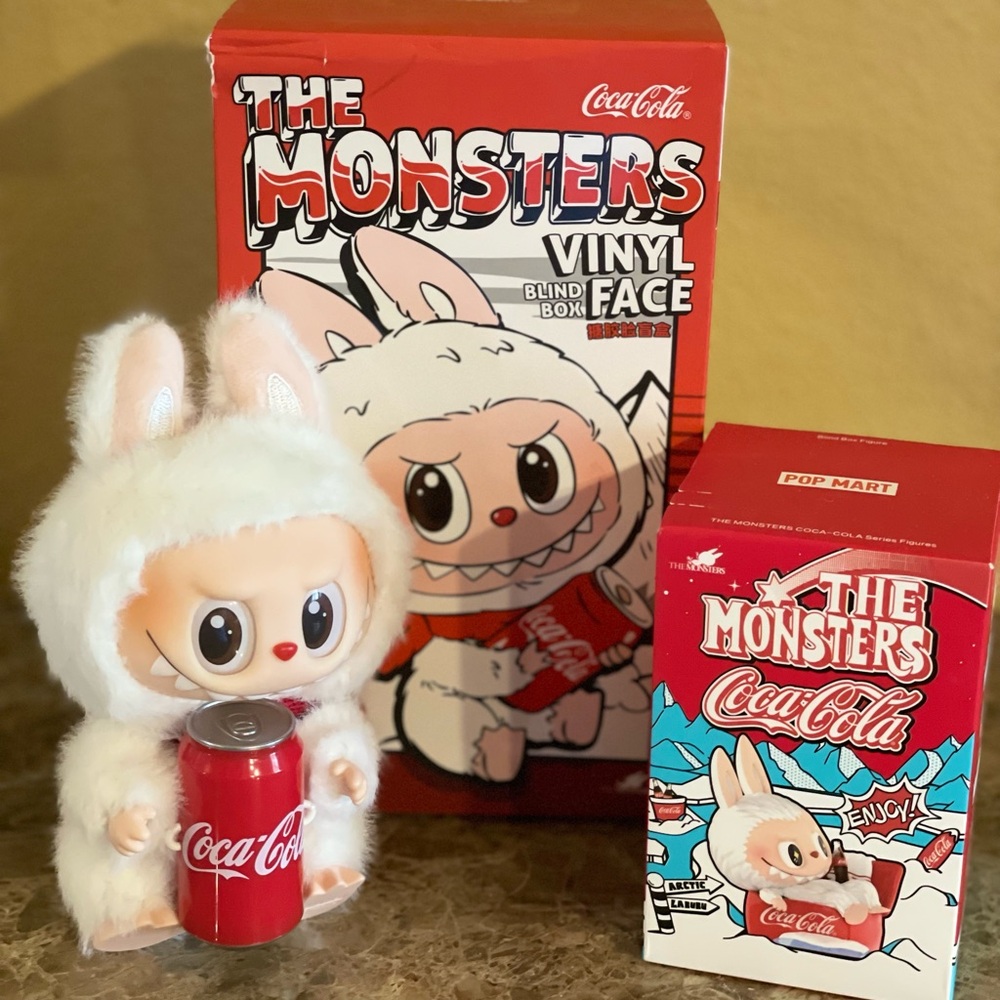 POP MART Coca-Cola Series Labubu The Monsters  Confirmed Box & Blind Box Figure
